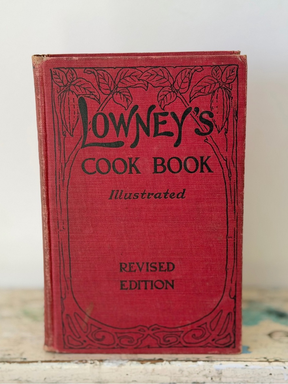 1912 Lowney's Cook Book illustrated Revised Edition  Antique Book